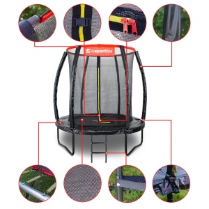 Trambulina Set inSPORTline Flea 183 cm - Img 14