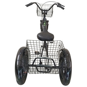 Tricicletă adulți BR Pro2025, 20", 7 viteze, frâne pe disc, cadru din oțel 15", gri - Img 16