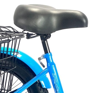Tricicletă adulți BR Pro2025, 20", 7 viteze, frâne pe disc, cadru din oțel 15", albastru - Img 6