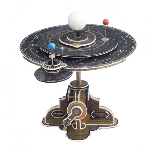 Planetariu lui Copernic, model astronomic functional din carton