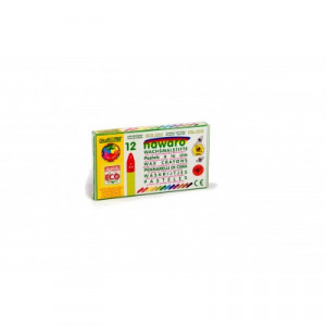 cutie prezentare creioane cerate colorate waldorf nawaro oekonorm 12 buc