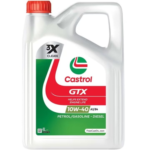 Castrol GTX Ultraclean A3/B4, 10W40, 4L