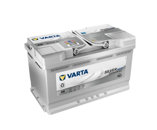VARTA Silver Dynamic A6 AGM START-STOP 12V 80Ah 800A - Borna Normala (dreapta +)