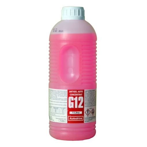 Antigel concentrat G12 Autodrive - roșu / roz 1L