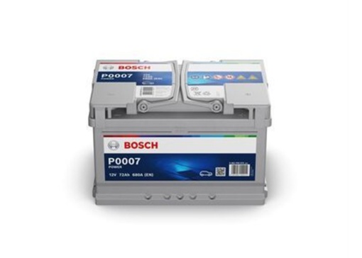 BOSCH Power Line 12V 72Ah 680A - Borna Normala (dreapta +)