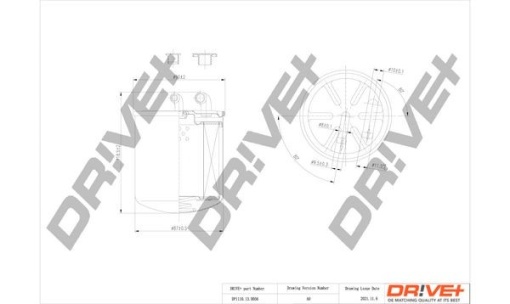 Dr!ve+ DP1110.13.0056 Filtru de combustibil
