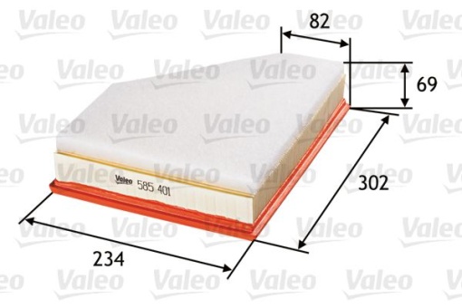 FILTRU AER VALEO 585401 echivalenta C 30 135