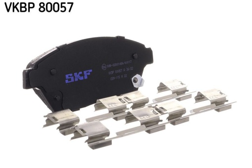 SKF VKBP 80057 A Plăcuțe de frână echivalenta GDB1847