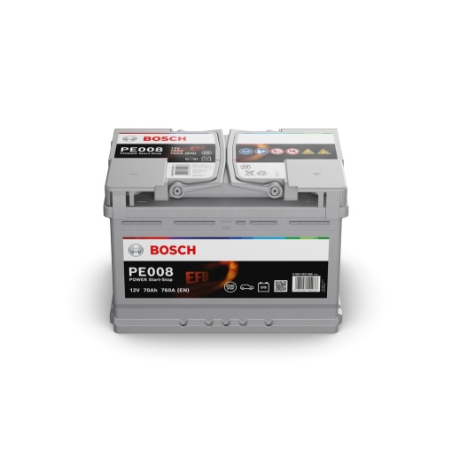 BOSCH Power EFB Line START-STOP 12V 70Ah 760A - Borna Normala (dreapta +)