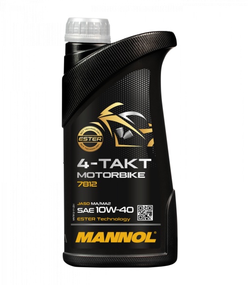 Ulei motor 4T MANNOL Motorbike 4-Takt 10W40 MN7812-1, volum 1 litru, sintetic