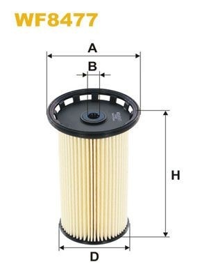 WIX FILTERS WF8477 Filtru combustibil echivalenta PU8021