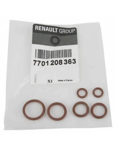 Set garnituri conducte clima Logan, Sandero, Dokker, Clio, Captur, Renault 7701208363