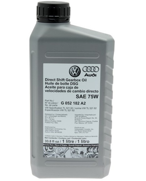 VW Group G052182A2 75W, volum 1 litru, VW TL 521 82, Ulei pentru cutie viteze DSG