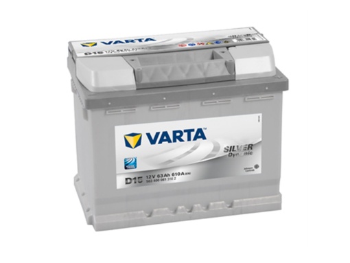 Varta D15 Silver Dynamic 63Ah 12V