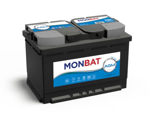 Baterie Auto MONBAT AGM, 60 Ah, 640 A