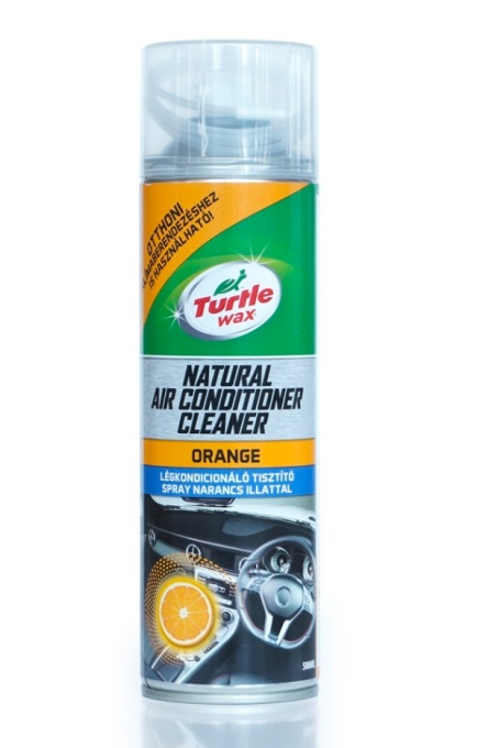 Spray curatare sistem climatizare TURTLE WAX FG31065, aroma portocala, 500 ml