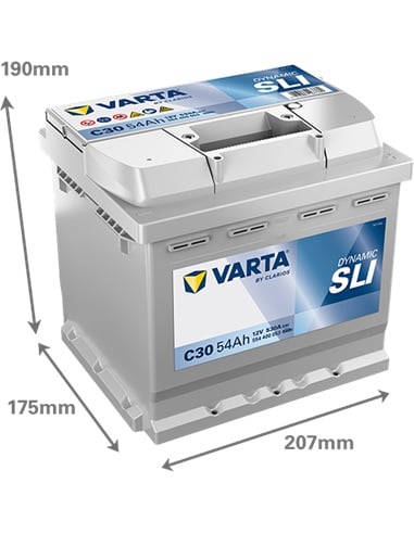 VARTA DYNAMIC SLI C22 12V 52Ah 470A