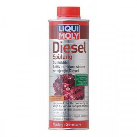 Aditiv motorina LIQUI MOLY 2186 / 8380, pentru spalare motoare Diesel, profesional, volum 500 ml