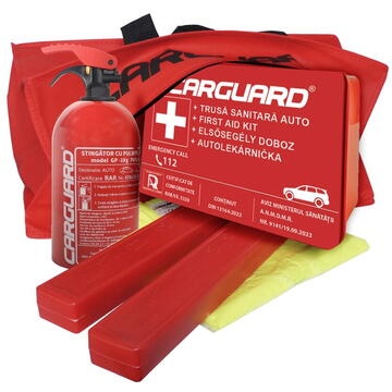 Carguard Kit siguranță auto obligatoriu omologat R.A.R 1159