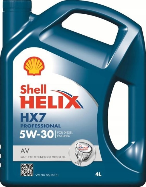 SHELL Helix HX7 Professional AV 550046649 Ulei de motor 4L