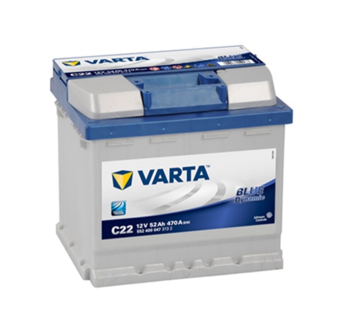 VARTA Blue Dynamic 12V 52Ah 470A - Borna Normala (dreapta +)
