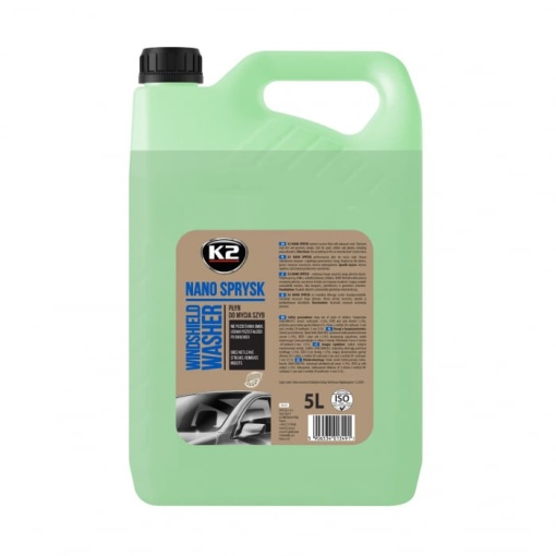Lichid de spalare parbriz vara cu aroma de lamaie K2, 5L