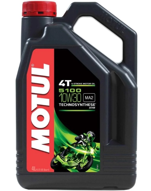 Ulei motor 4T MOTUL 5100 ESTER 10W30, volum 4 litri, semi sintetic