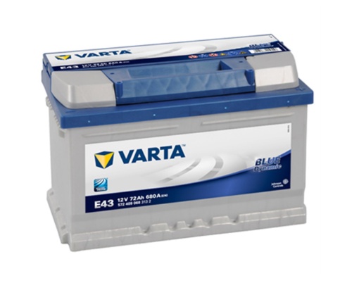 VARTA Blue Dynamic 12V 72Ah 680A - Borna Normala (dreapta +)