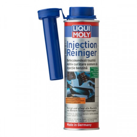 Aditiv benzina LIQUI MOLY 8376, volum 300 ml, culoare galbui, pentru curatare injectoare