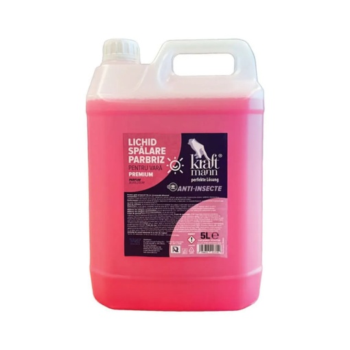 Lichid de parbriz pentru vara Kraftmann Premium, 5 l