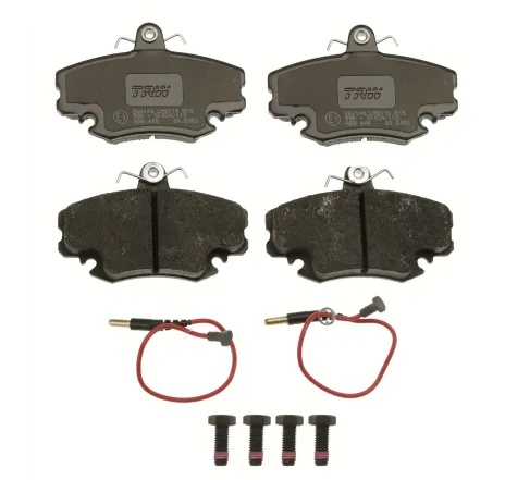 Set placute frana,frana disc GDB400 TRW Dacia Logan / Sandero