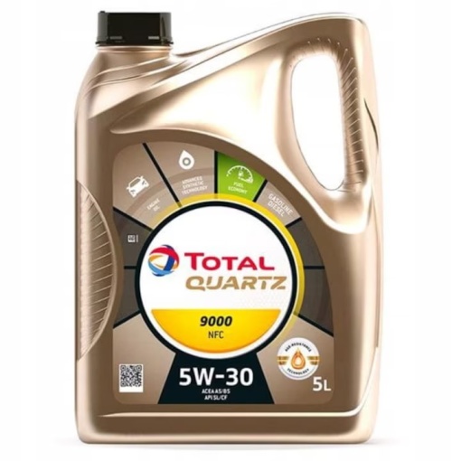 Total Quartz 9000 NFC, 5W30, 5L