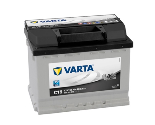 VARTA Black Dynamic 12V 56Ah 480A - Borna Inversa (stanga +)