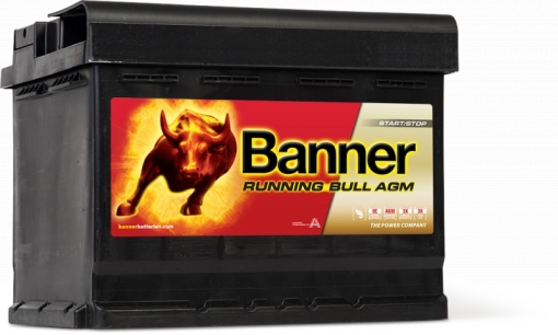 Baterie Auto BANNER RUNNING BULL AGM 60 Ah