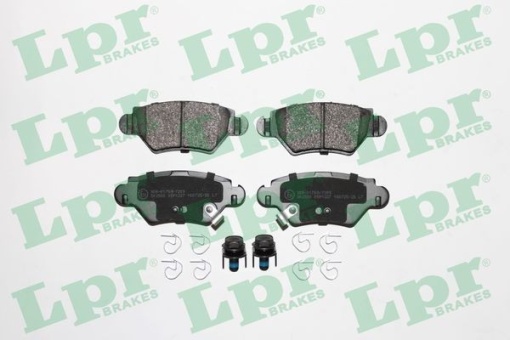LPR 05P1227 Placute de frana echivalenta GDB1278