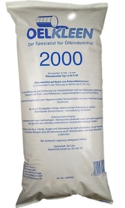 Absorbant hidrofob granule Oel Kleen 2000 - Sac 10kg/50L