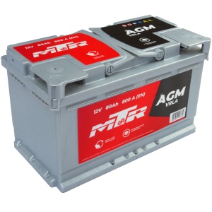Acumulator MTR AGM-VRLA 80 Ah [Start-Stop]