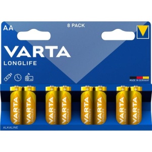 Baterie Varta Longlife AA Blister 8 buc MUT1.2