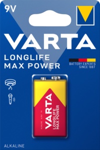 Baterie Varta LongLife Max Power 9V - 6LR61 - 1 buc