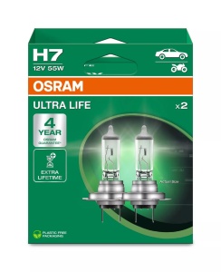 Bec Osram Ultra Life H7 12V 55W Set 2 buc