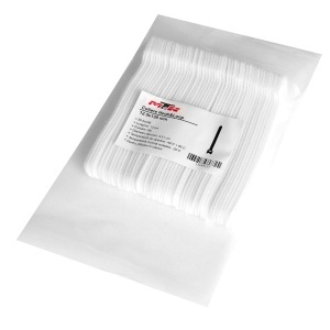 Cleme pentru cabluri albe 12.5x130mm 50 buc