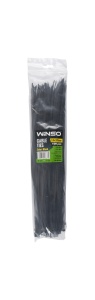 Coliere plastic 3,6x370 Negru - Set 100 buc