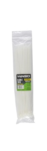 Coliere plastic 4,8x350 Alb - Set 100 buc