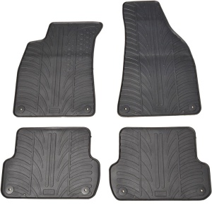 Covorase cauciuc Audi A4 8E (B6 B7) 2001-2006 Seat Exeo, Gledring , 4 buc.