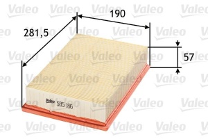Filtru aer VALEO 585 186 echivalenta C 28 122 - Img 3