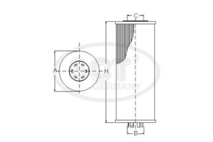 Filtru ulei SCT - MANNOL SH 4725 P - Img 3