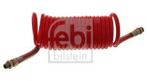 Furtun spirala aer rosu M16 x 1,5, M18 x 1,5, M22 x 1,5 - 4m
