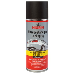NIGRIN Spray vopsea pt suprafete fierbinti pana la 600 grade, 400ml