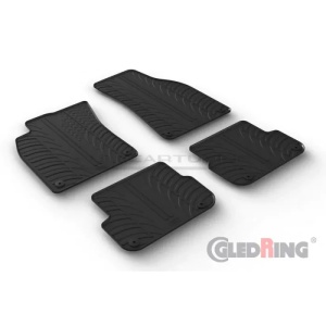 Set 4 covorase cauciuc dedicate AUDI A6 (4F) 2004-2010/ AVANT