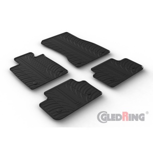 Set 4 covorase cauciuc dedicate BMW ser.5 G60 (sedan, autom) 10.2023->/r